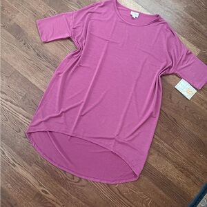 LuLaRoe Mauve Short Sleeve Tee